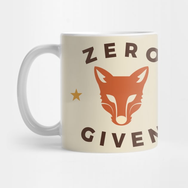 Zero Fox Given by icdeadpixels